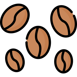 Coffee beans icon