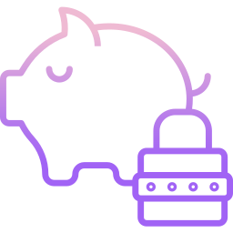 Piggy bank icon