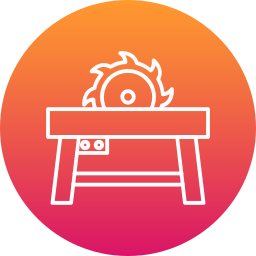 Table saw icon