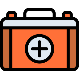 Medical kit icon