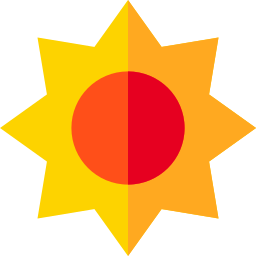 soleil Icône