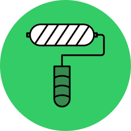 Paint roller icon