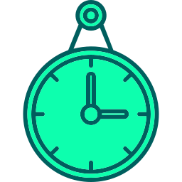 Wall clock icon