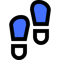 Footsteps icon