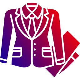 Business suit icon