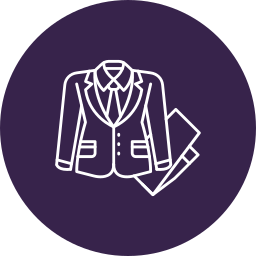 Business suit icon