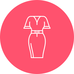 Mini dress icon