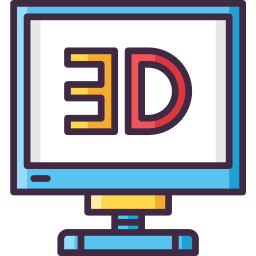 3d film icon