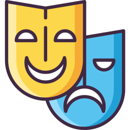 Theatre mask icon