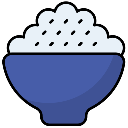 Rice bowl icon