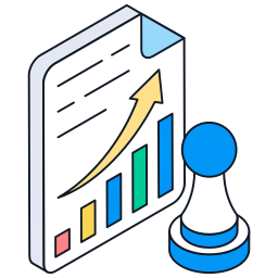 Business strategy icon