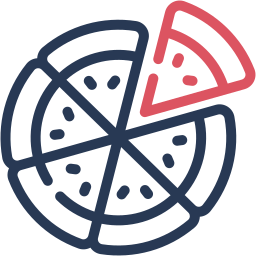 pizza stück icon