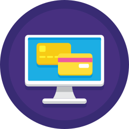 Online payment icon