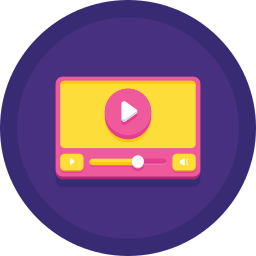 Video lesson icon