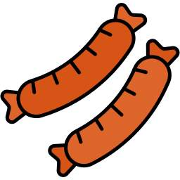 wurst geschnitten icon