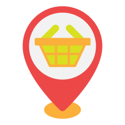 Shopping area icon