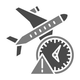 flugverspätung icon