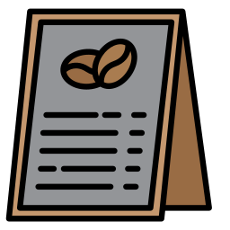 Menu board icon