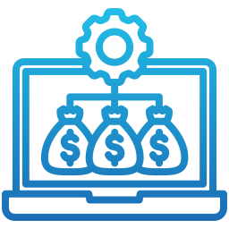 gestão financeira Ícone