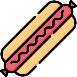 hot dog ikona