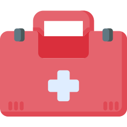 First aid kit icon