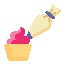 Cream cake icon