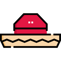 mexikanischer hut icon