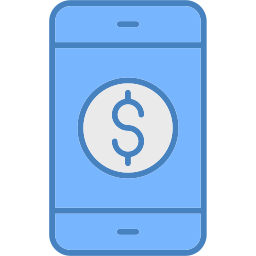 mobiles banking icon