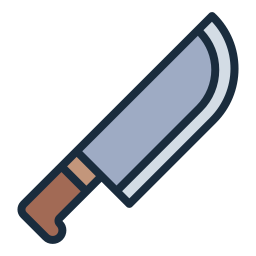 Japanese knife icon