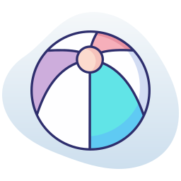 Beach ball icon