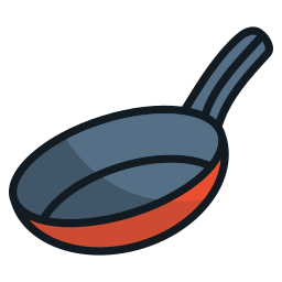 Frying pan icon