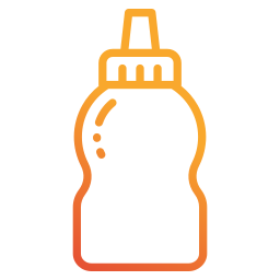 Mustard bottle icon