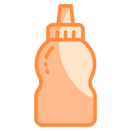 Mustard bottle icon