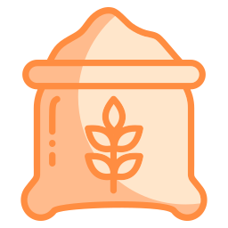 Bag flour icon