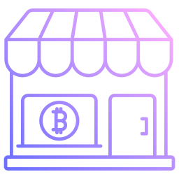 bitcoin-winkel icoon