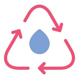 Recycle water icon