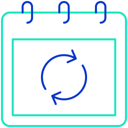 synchronisation du calendrier Icône