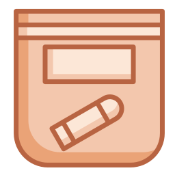 Evidence bag icon