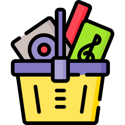 Shopping basket icon