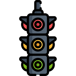 Traffic light icon