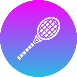 Tennis racket icon