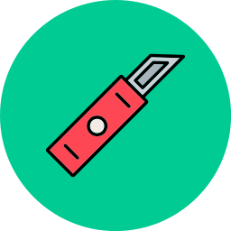 Paper cutter icon