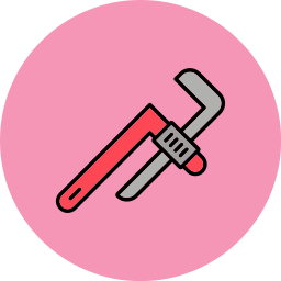 Pipe wrench icon