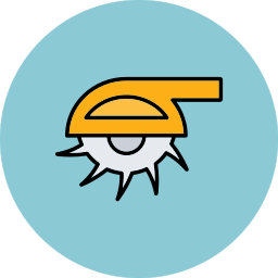 Circular saw icon