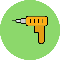 Nail gun icon