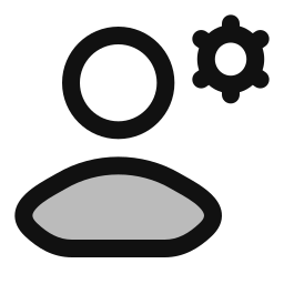 User setting icon