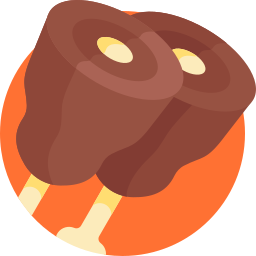 Chicken leg icon