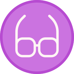 Sun glass icon