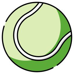 Tennis ball icon