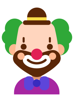 Clown icon